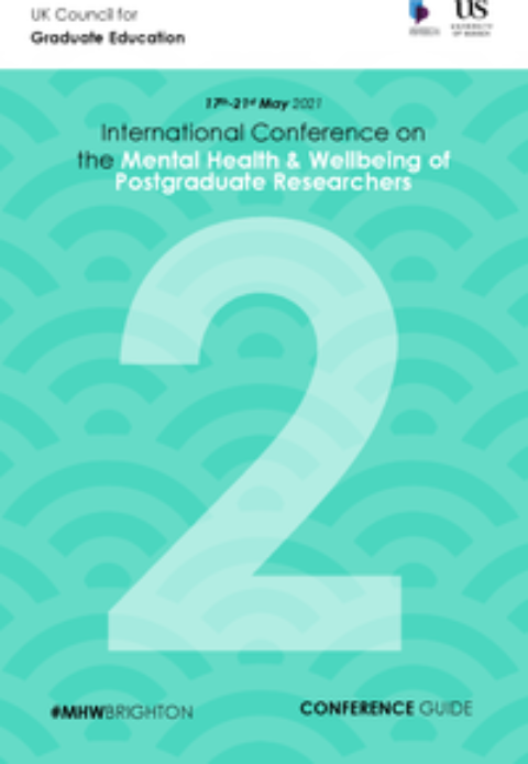 Cover image of: The Second International Conference on the Mental Health & Wellbeing of Postgraduate Researchers
