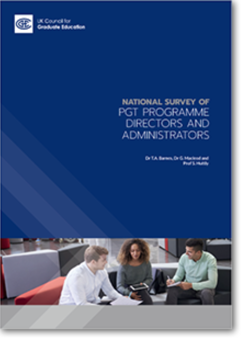 Cover image of: National Survey of PGT Programme Directors and Administrators